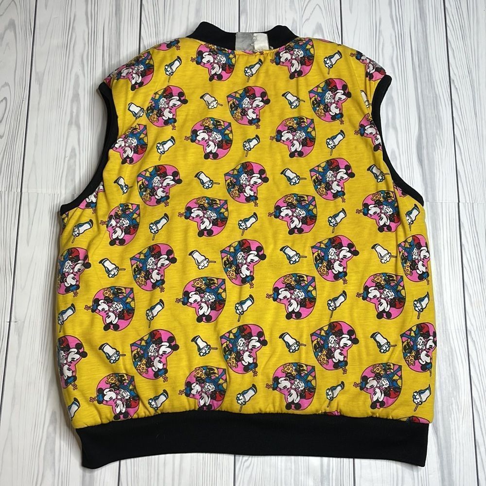 Vintage Disney Minnie and Mickey Mouse Reversible a vest Large - Picture 7 of 7